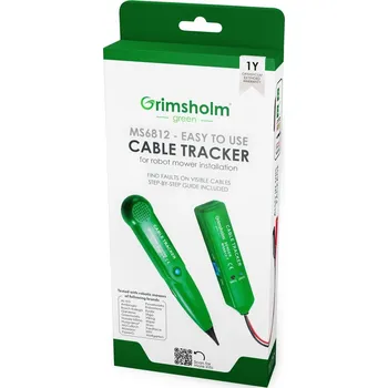 Detektor kabelů Grimsholm Green Detektor kabelů MS6812, pro robotickou sekačku, 9 V 411