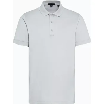 Pánské tričko PORSCHE DESIGN Icon Polo Shirt Tričko módní s límečkem a knoflíky s logem PD popelavě šedá (Klasické polo triko od Porsche Design vyrobené z funkční textilie)