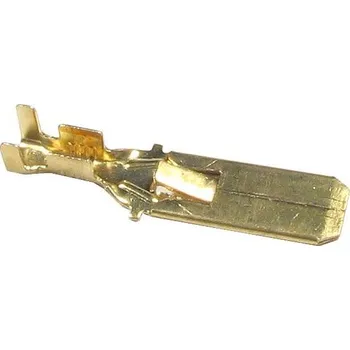 Elektrický konektor FASTON KONEKTOR NEIZOLOVANÝ 9,5mm PRO KABEL 1,5-6mm2 - 5ks
