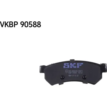 Brzdová destička Sada brzdových destiček, kotoučová brzda SKF VKBP 90588