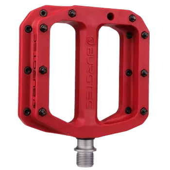 Pedál na kolo Burgtec MK4 Composite Pedals red