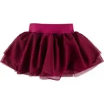 Eevi Dětská tylová sukně bordó - 98