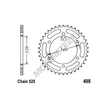 Řetězová sada pro motocykl Kalená rozeta SUZUKI GSX-R 600 rok 98-00