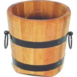 Nádoba na rostliny, ø 45 cm, 50 cm, dřevo, dub 5977