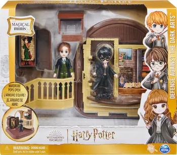 domeček pro figurky Spin Master Magical Minis Harry Potter 6066026 Obrana proti Černé magii