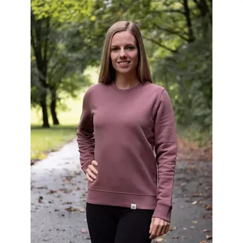 Dámská mikina Dámská mikina bez kapuce Bez potisku - ibišková Ibiškově růžová L (běžné) - M (výrobce)