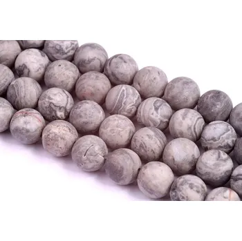 Korálek Minerál Jaspis Zebrovaný č.30 (8mm)