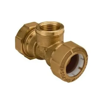 Fitinka GEOS AGT Spojka MS T-kus závitový 25x3/4"x25 PE97DN25