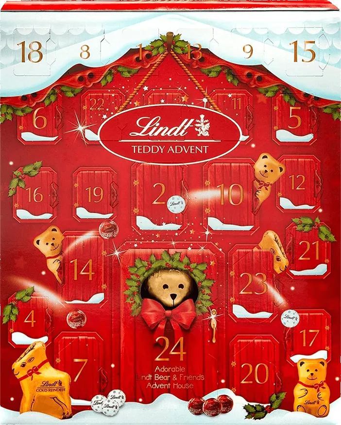 Lindt Teddy Adventní kalendář 243 g Zbozi.cz