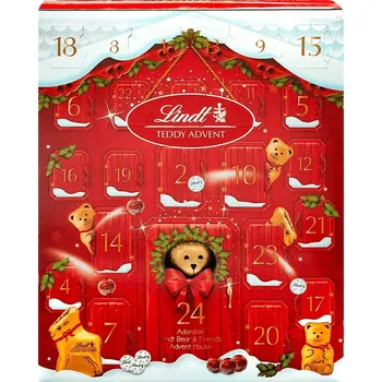 Čokoláda Lindt Teddy Adventní kalendář 243 g