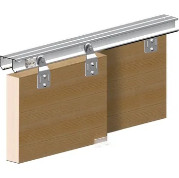 Nábytkové kování Horus Sada pro posuvné dveře 1800 mm stříbrná