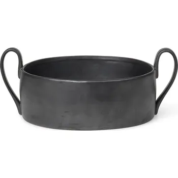 Ferm Living, Mísa Flow 32,5 cm černá - Formadore