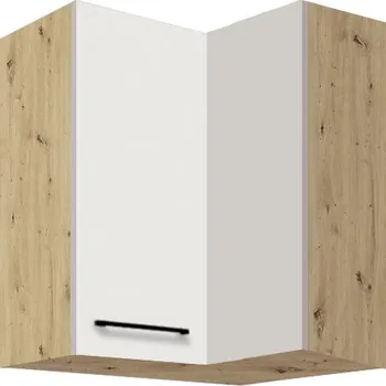 Fadome Horní univerzální rohová kuchyňská skříňka Infinity 54G-60 Barevné provedení: Infinity - gray mat, artisan, Zvolte korpus: Borovice andersen