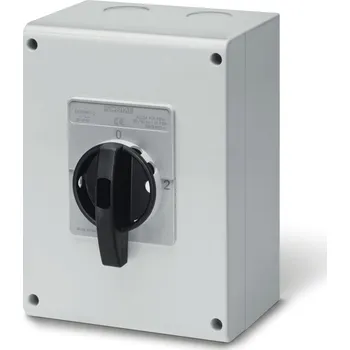 vypínač SCAME Spínač ISOLATOR 25A 4P IP65 standard 590.GE2505-C