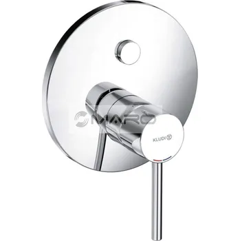 Kludi Bozz Baterie vanová podomítková - vrchní díl s push přepínačem, chrom, 386590576