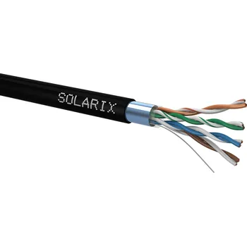 Datový kabel SOLARIX Instalační kabel Solarix CAT5E FTP PE Fca 100m/box SXKD-5E-FTP-PE 27724192