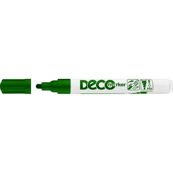 ICO Lakový popisovač Decomaker, zelená, 2-4mm, ICO 13855