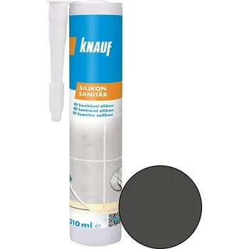 stavební silikon Knauf Sanitární silikon, antracit, 310 ml 5978