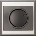 Lune Stmívač otočný antracitový, 80 × 80 × 25 mm, 60 – 400 W 5001114701951