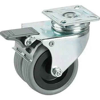 Pojezdové kolečko Stabilit Řídicí kolečko, ocelový plech, TPE, nosnost: 100 kg 778410