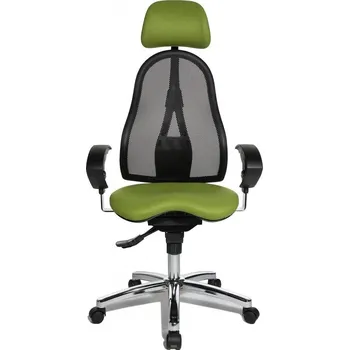 Nábytek Topstar Topstar - oblíbená kancelářská židle Sitness 45 - zelená, plast + textil + kov