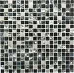 Mozaika Crystal Mix XCM M780, 300 × 300 mm, sklo, kov XCM M780