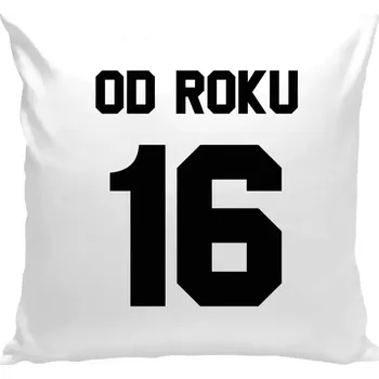 Polštář Polštář bílý 40x40 cm Od roku