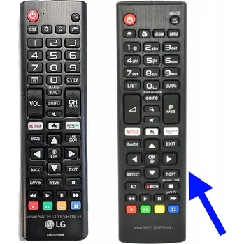 Dálkový ovladač LG AKB75375604 náhradní