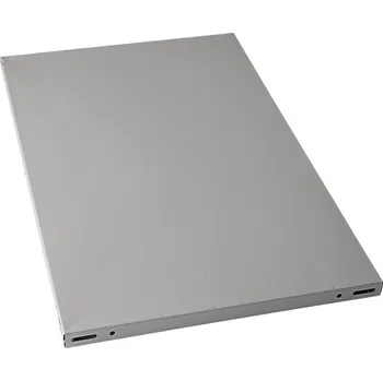 Dílenský regál Regalux Regálová police, 50 × 50 cm, lakováno, šedá 20223300