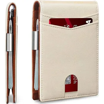 Obal na doklad Amparo Miranda® Pouzdro na karty a bankovky W2105, Barva béžová