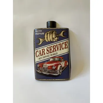 Plechová cedule CAR SERVICE - PLECHOVÁ NÁSTĚNNÁ CEDULE