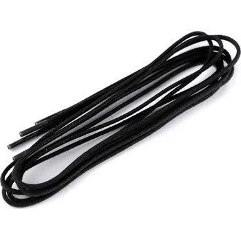 Stuha Tkaničky do bot délka 60; 70; 80; 90 cm Varianta: 4 (90 cm) černá, Balení: 2 ks