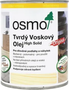 Olej na dřevo OSMO Color Original tvrdý voskový olej 125 ml