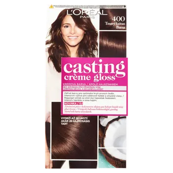 Barva na vlasy L'Oréal Paris Casting Creme Gloss 400 tmavý kaštan