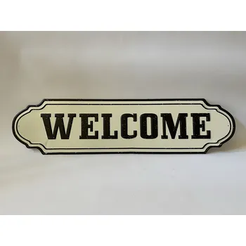 Plechová cedule VELKÁ PLECHOVÁ CEDULE - WELCOME