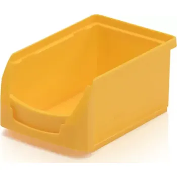 Úložný box Ukládací box 16 cm × 10,4 cm × 7,5 cm, žlutá