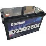 Greflow LiFePO4 Bluetooth 12V 125Ah 100A