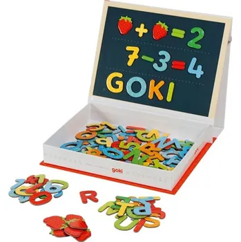 Magnetická kreslící tabulka Goki 58420 malá škola