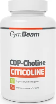 Přípravek na podporu paměti a spánku GymBeam CDP-Choline Citicoline 90 cps.
