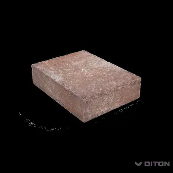 Dlažba DITON skladebná dlažba HISTORY obdélník 28/21/7 (stříška) cihlová