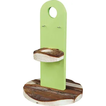 Trixie Natural Living dřevěný stojan na napáječku 18 x 30 x 18 cm