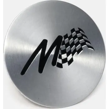 Tuning Kryt emblému Alu kola s vypískovaným M-logem - Škoda Kamiq (Určeno pro všechna originální hliníková kola Škoda)