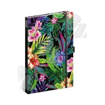 Záznamní kniha notes 13 × 21 cm linkovaný Tropical, Presco Group