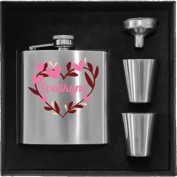 Placatka Placatka v krabičce Svědkyně - se srdíčky