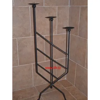 Svícen Kovový svícen Dekor