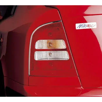 Tuning Lišty zadních světel boční, nerez - Škoda Octavia I. Limousine (Lišty zadních světel pro Škoda Octavia I. Limousine 1997-2005)