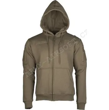 Taktická mikina Zelená - Mil-tec Velikost: M Maskáče