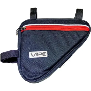 brašna na kolo Vape Sport Brašna do rámu Vape trojůhelník 3 kapsy 2x zip 1x síť atom red
