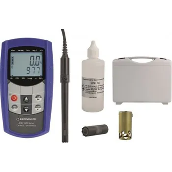 GREISINGER GMH 5650-SET Souprava vodotěsného oxymetru pro měření koncentrace rozpuštěného kyslíku v kapalinách GMH 5650 a jeho příslušenství