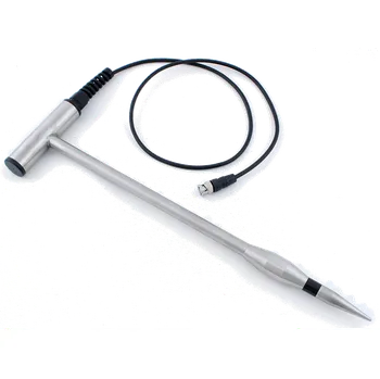 GREISINGER GSF 50 Zapichovací snímač bez teplotního senzoru pro měření štěpky, dřevité vlny, třísek, sena, slámy, obilí, pilin atd. do hloubky 107 cm, včetně kabelu 1 m